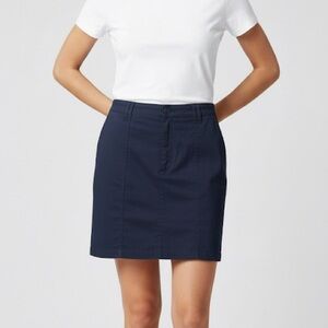 Lee Women's Classic Navy Blue Skort -16